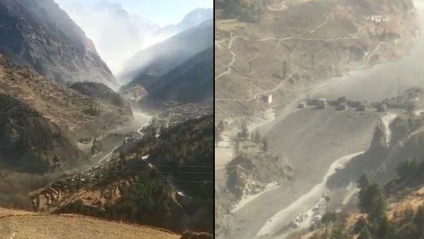 ಉತ್ತರಾಖಂಡ್: ಜೋಶಿ ಮಠ ಭಾಗದಲ್ಲಿ ಭಾರಿ ಹಿಮಪಾತ, ಪ್ರವಾಹ ಭೀತಿ