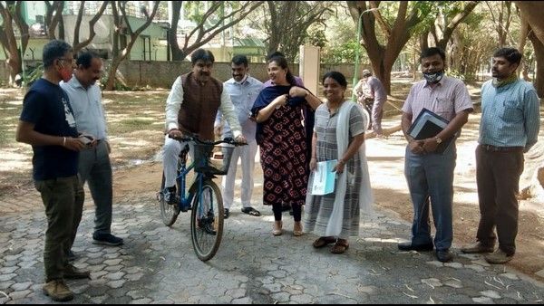 ಬೆಂಗಳೂರು: ರಿಚರ್ಡ್ ಸ್ಯಾಂಕಿ ಜನ್ಮದಿನ, ವಿಶ್ವ ಜಲ ದಿನದ ಅಂಗವಾಗಿ ಪಾರಂಪರಿಕ ಸೈಕಲ್ ಸವಾರಿ