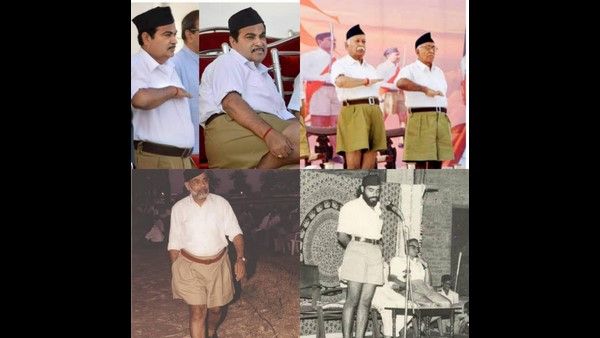 'ಅಯ್ಯೋ, ನಿಮ್ಮ ಮೊಣಕಾಲು ಕಾಣುತ್ತಿದೆ ನೋಡಿ': ಮೋದಿ, ಭಾಗ್ವತ್ ಫೋಟೊ ಹಾಕಿ ಪ್ರಿಯಾಂಕಾ ವ್ಯಂಗ್ಯ