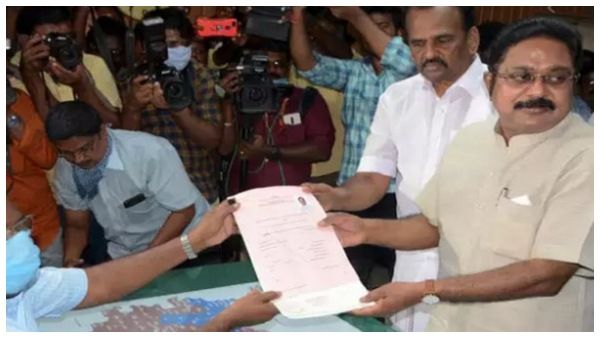 ತಮಿಳುನಾಡು ಚುನಾವಣೆ: ಕೋವಿಲ್ಪಟ್ಟಿ ಕ್ಷೇತ್ರದಲ್ಲಿ ಟಿಟಿವಿ ದಿನಕರನ್ ನಾಮಪತ್ರ