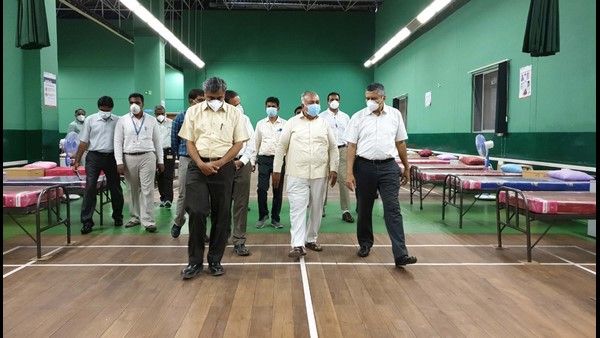 ಕೋವಿಡ್ ಸೋಂಕಿತರ ಚಿಕಿತ್ಸೆಗೆ ಕ್ರೀಡಾ ಸಂಕೀರ್ಣ ಬಿಟ್ಟುಕೊಟ್ಟ ಬಾಷ್