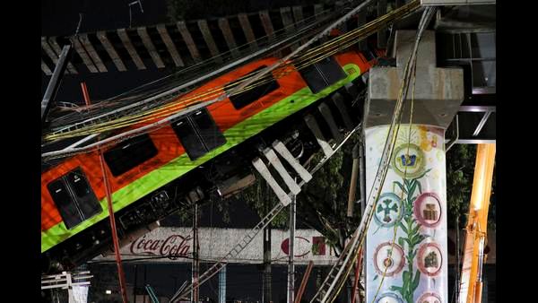 ವಿಡಿಯೋ: 23 ಮಂದಿ ಬಲಿ ಪಡೆದ ಮೆಕ್ಸಿಕೋ ಮೆಟ್ರೋ ದುರಂತ