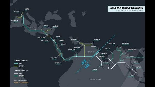 ರಿಲಯನ್ಸ್ ಜಿಯೋದಿಂದ ಎರಡು ಹೊಸ ಸಬ್‌ಸೀ ಕೇಬಲ್ ವ್ಯವಸ್ಥೆ ಯೋಜನೆ
