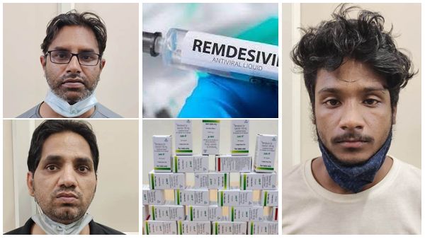ರೆಮ್‌ಡಿಸಿವಿರ್ ಅಕ್ರಮ ಮಾರಾಟ: ಮೂವರು ದಂಧೆಕೋರರ ಬಂಧನ