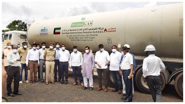 ಕುವೈತ್ ರಾಷ್ಟ್ರದಿಂದ 75 ಮೆಟ್ರಿಕ್ ಟನ್ ಆಕ್ಸಿಜನ್ ಪೂರೈಕೆ