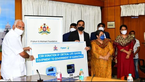 ಫ್ಲಿಪ್‌ಕಾರ್ಟ್‌ನಿಂದ ಕರ್ನಾಟಕಕ್ಕೆ ಐಸಿಯು ವೆಂಟಿಲೇಟರ್‌ಗಳ ದೇಣಿಗೆ