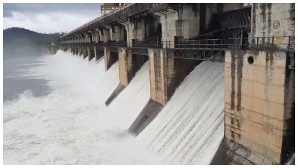 ಮಲೆನಾಡಿನಲ್ಲಿ ಮಳೆಯಬ್ಬರ: ಗಾಜನೂರು ಜಲಾಶಯದಿಂದ ತುಂಗಾ ನದಿಗೆ ನೀರು ಬಿಡುಗಡೆ