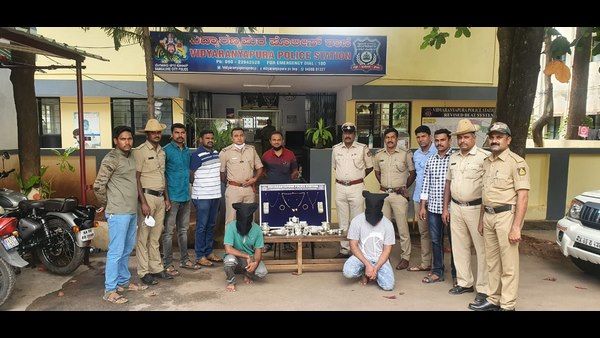 ಮನೆ ಮಾಲೀಕನ ಕೈಕಾಲು ಕಟ್ಟಿ ದರೋಡೆ ಮಾಡಿದ್ದ ಸಹೋದರರ ಸೆರೆ