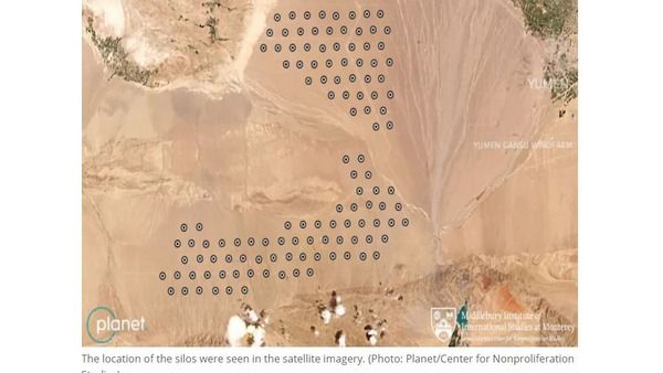 ಉಪಗ್ರಹ ಚಿತ್ರ: ಗೋಬಿ ಮರುಭೂಮಿಯಲ್ಲಿ ಪರಮಾಣು ಕ್ಷಿಪಣಿ ಸಂಗ್ರಹಕ್ಕೆ ಚೀನಾ ತಯಾರಿ!