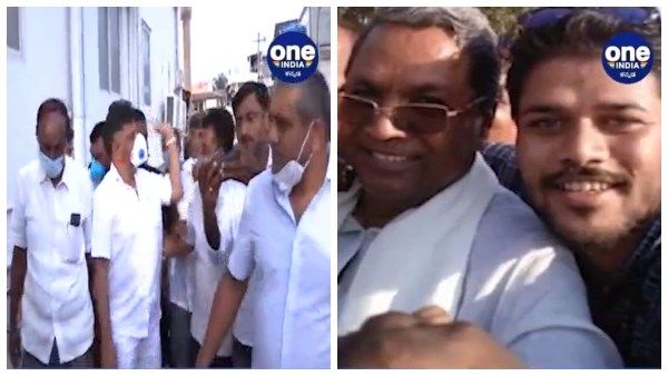 ಹೆಗಲ ಮೇಲೆ 'ಕೈ': ಸಿದ್ದರಾಮಯ್ಯ ಮತ್ತು ಡಿಕೆ ಶಿವಕುಮಾರ್ ನಡುವೆ ಸೆಲ್ಫಿ ಸಮರ!