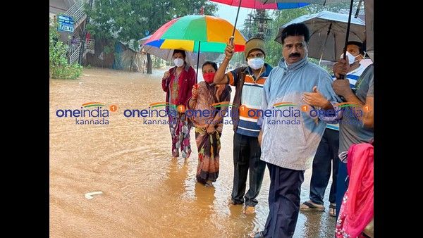 ಭಾರೀ ಮಳೆಗೆ ಸಾಗರ ಪಟ್ಟಣದ ವಿವಿಧೆಡೆ ಜಲಾವೃತ; ಶಾಸಕರಿಂದ ಸಿಟಿ ರೌಂಡ್ಸ್