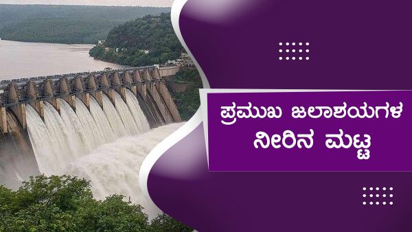 ಕಡಿಮೆಯಾದ ಮಳೆ ಅಬ್ಬರ; ಜಲಾಶಯಗಳ ನೀರಿನ ಮಟ್ಟ 