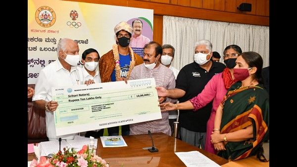 ಟೋಕಿಯೋ ಒಲಿಂಪಿಕ್ಸ್‌ನಲ್ಲಿ ಭಾಗವಹಿಸುವ ರಾಜ್ಯದ ಕ್ರೀಡಾಪಟುಗಳಿಗೆ ಯಡಿಯೂರಪ್ಪ ಸನ್ಮಾನ!