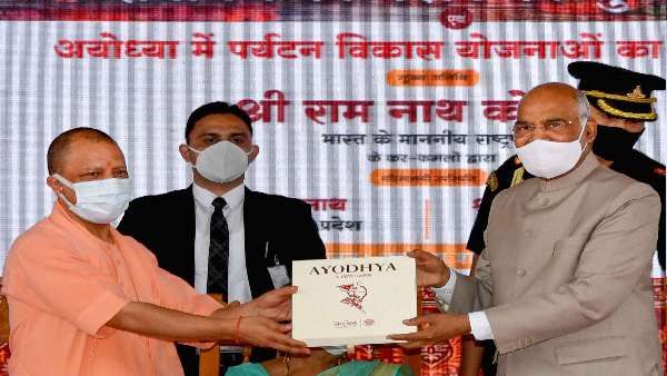 ಅಯೋಧ್ಯೆ ರಾಮ ಮಂದಿರ ನಿರ್ಮಾಣ ಸ್ಥಳಕ್ಕೆ ರಾಷ್ಟ್ರಪತಿ ರಾಮನಾಥ್ ಕೋವಿಂದ್