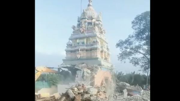 ನಂಜನಗೂಡಿನಲ್ಲಿ ಹಿಂದೂ ದೇವಾಲಯ ನೆಲಸಮ: ಬಿಜೆಪಿ ನಾಯಕರ ವಾಗ್ಯುದ್ಧ