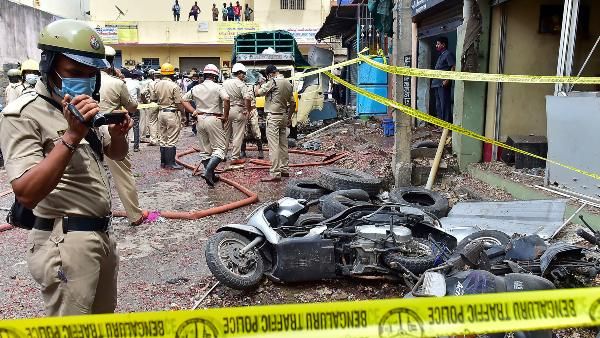ತರಗುಪೇಟೆ ಸ್ಫೋಟ ಪ್ರಕರಣ: ರೀಲ್ ಪಟಾಕಿ ಕೆಳಗೆ ಬಿದಿದ್ದೇ ಸ್ಫೋಟಕ್ಕೆ ಕಾರಣ