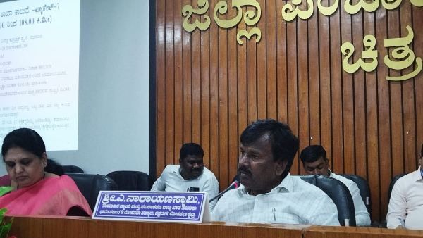 ಭದ್ರಾ ಮೇಲ್ದಂಡೆ ಯೋಜನೆ; ಪ್ರಗತಿ ಪರಿಶೀಲನೆ ನಡೆಸಿದ ಸಚಿವರು