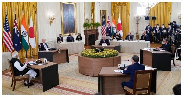 ಜಾಗತಿಕವಾಗಿ 1.2 ಬಿಲಿಯನ್ ಕೊರೊನಾ ಲಸಿಕೆ ಒದಗಿಸಲು ಕ್ವಾಡ್ ದೇಶಗಳ ಪ್ರತಿಜ್ಞೆ