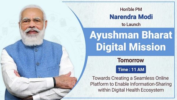 ಡಿಜಿಟಲ್ ಆರೋಗ್ಯ ಮಿಷನ್‌ಗೆ ಪ್ರಧಾನಿ ಮೋದಿ ಇಂದು ಚಾಲನೆ: ಮಾಹಿತಿ ಇಲ್ಲಿದೆ