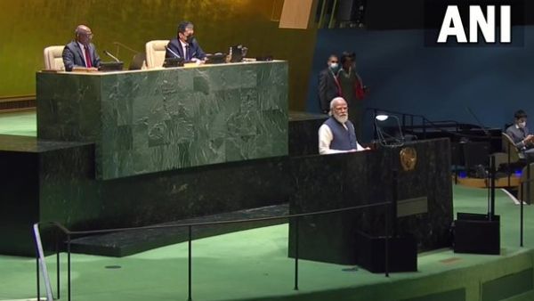 ವಿಶ್ವಸಂಸ್ಥೆಯಲ್ಲಿ ಅಫ್ಘಾನಿಸ್ತಾನ ವಿಚಾರ ಪ್ರಸ್ತಾಪಿಸಿ ಎಚ್ಚರಿಕೆ ನೀಡಿದ ಮೋದಿ