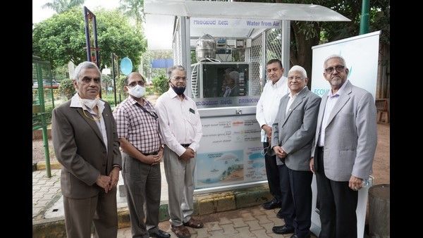 ಬೆಂಗಳೂರಲ್ಲಿ ವಾತಾವರಣದಿಂದ ಶುದ್ಧ ಕುಡಿಯುವ ನೀರು ಉತ್ಪಾದನೆ