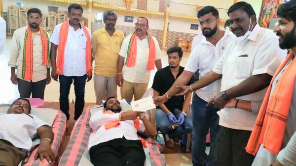 ಪ್ರಧಾನಿ ಮೋದಿ ಜನ್ಮದಿನ ಹಿನ್ನೆಲೆ ಮಾಲೂರಿನಲ್ಲಿ 17 ದಿನಗಳ ಕಾಲ ರಕ್ತದಾನ ಶಿಬಿರ