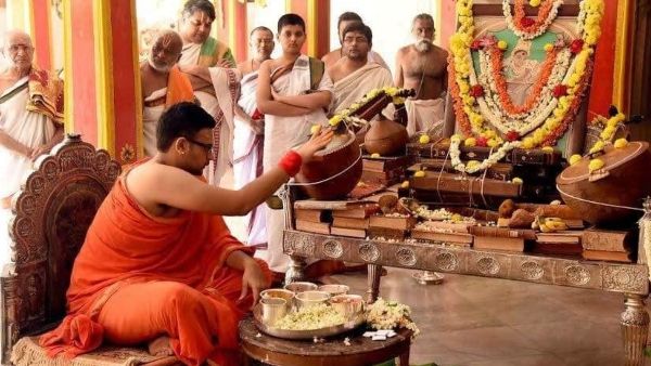 ನವರಾತ್ರಿ 6ನೇ ದಿನ: ಮೈಸೂರು ಅರಮನೆಯಲ್ಲಿ ಸರಸ್ವತಿ ಪೂಜೆ