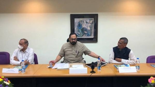 ಇಂಡಸ್ IoT ಕಿಟ್ ವೇದಿಕೆಗೆ ಚಾಲನೆ ನೀಡಿದ ಸಚಿವ ರಾಜೀವ್