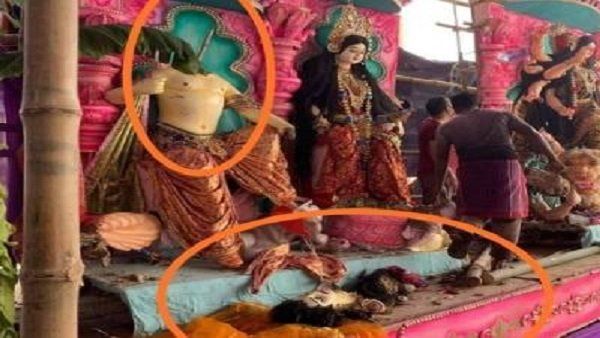 ಬಾಂಗ್ಲಾದೇಶದಲ್ಲಿ ದುರ್ಗಾಪೂಜೆ ವೇಳೆ ವಿಗ್ರಹಗಳ ಧ್ವಂಸ, ಮೂವರ ಹತ್ಯೆ