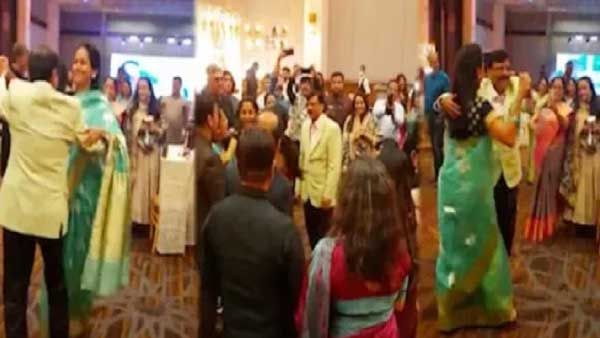 Video: ಶರದ್ ಪವಾರ್ ಪುತ್ರಿ ಸುಪ್ರಿಯಾ ಸುಳೆ ಜೊತೆ ಸಂಸದ ಸಂಜಯ್ ರಾವತ್ ಡ್ಯಾನ್ಸ್