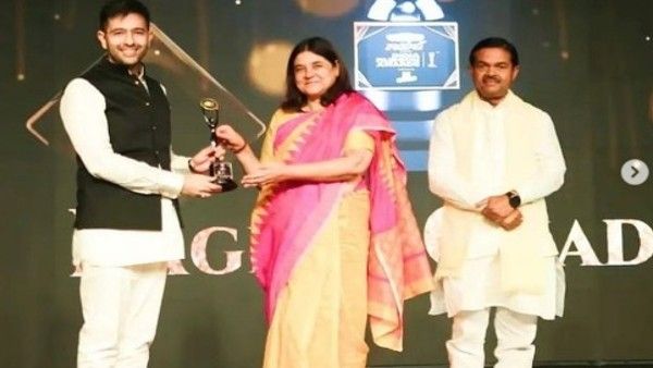 Most Stylish Politician: ಎಎಪಿ ಶಾಸಕ ರಾಘವ್‌ ಚಡ್ಡಾಗೆ ಪ್ರಶಸ್ತಿ