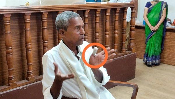 ಪದ್ಮಶ್ರೀ ಸ್ವೀಕರಿಸುವ ವೇಳೆ ಹಾಜಬ್ಬರ ಬೆರಳಿಗಾಗಿತ್ತು ಗಾಯ!