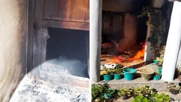 ಪುಸ್ತಕದಲ್ಲಿ ಹಿಂದುತ್ವದ ಬಗ್ಗೆ ವಿವಾದಾದ್ಮಕ ಅಂಶ: ಸಲ್ಮಾನ್‌ ಖುರ್ಷಿದ್‌ ನಿವಾಸಕ್ಕೆ ಬೆಂಕಿ