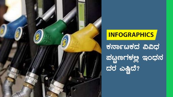 ನ. 24: ಕರ್ನಾಟಕದಲ್ಲಿ ಪೆಟ್ರೋಲ್, ಡೀಸೆಲ್ ಬೆಲೆ ಎಲ್ಲಿ ಎಷ್ಟು? 