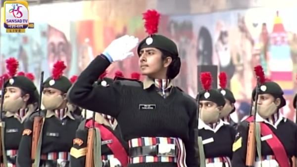 ಗಣರಾಜ್ಯೋತ್ಸವ ಪರೇಡ್: ರಾಜ್‌ಪಥ್‌ನಲ್ಲಿ ಎನ್​ಸಿಸಿ ನೇತೃತ್ವ ವಹಿಸಿದ ಮೈಸೂರು ವಿದ್ಯಾರ್ಥಿನಿ