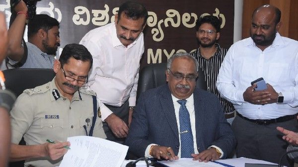 ಕರ್ತವ್ಯ ನಿರತ ಪೊಲೀಸರ ವ್ಯಾಸಂಗಕ್ಕೆ ಮೈಸೂರು ವಿವಿ ಜೊತೆ ಒಪ್ಪಂದ