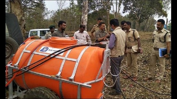 ನಾಗರಹೊಳೆಯಲ್ಲಿ ಕಾಡ್ಗಿಚ್ಚು ತಡೆಗೆ ಡ್ರೋಣ್, ಸಿಸಿಟಿವಿ ಕ್ಯಾಮೆರಾ ಕಣ್ಣು