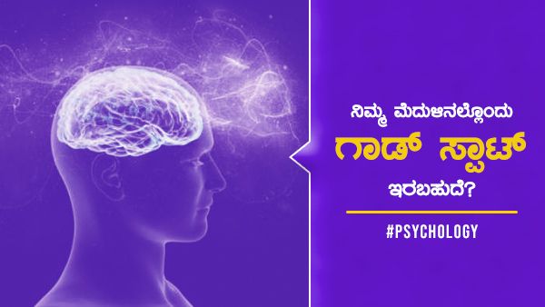 Psychology: ನಿಮ್ಮ ಮೆದುಳಿನಲ್ಲೊಂದು ಗಾಡ್ ಸ್ಪಾಟ್ ಇರಬಹುದೆ?