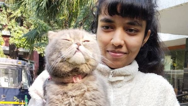 ಉಕ್ರೇನ್‌ನಿಂದ ಬೆಕ್ಕನ್ನೂ ತಂದ ಮೈಸೂರಿನ ವಿದ್ಯಾರ್ಥಿನಿ!