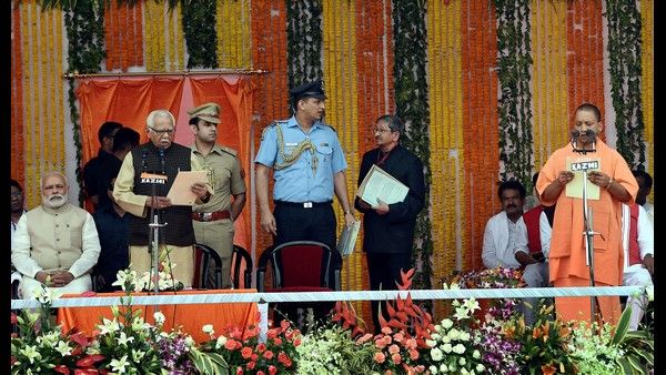 ಉತ್ತರ ಪ್ರದೇಶ ಸಿಎಂ ಯೋಗಿ ಆದಿತ್ಯನಾಥ್ ಪ್ರಮಾಣವಚನಕ್ಕೆ ಮಾ.25ರ ಮುಹೂರ್ತ