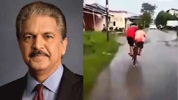 ಬಾ ದೋಸ್ತಾ ಸೈಕಲ್ ತುಳಿ: ಇಬ್ಬರು ಸವಾರರಿಗೆ ಒಂದೇ ಸೈಕಲ್ - ಆನಂದ್ ಮಹೀಂದ್ರಾ ಮೆಚ್ಚುಗೆ