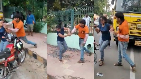 ಜಗಳ ಬಿಡಿಸಲು ಬಂದು ಜಗಳಕ್ಕೆ ನಿಂತ ಫುಡ್ ಡೆಲಿವರಿ ಬಾಯ್