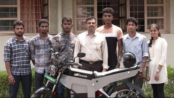 ಮಂಗಳೂರು: ಕಾಲೇಜು ಕ್ಯಾಂಪಸ್ ಗಸ್ತಿಗೆ ವಿದ್ಯಾರ್ಥಿಗಳಿಂದಲೇ ತಯಾರಾಯ್ತು ಇ-ಬೈಕ್