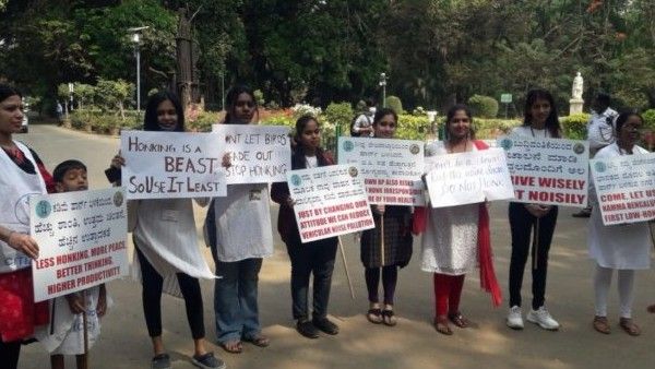 ಬೆಂಗಳೂರು: ಹಾರ್ನ್ ಮುಕ್ತ, ಶಾಂತವಾದ ಕಬ್ಬನ್ ಪಾರ್ಕ್‌ಗಾಗಿ ಜಾಗೃತಿ ಅಭಿಯಾನ