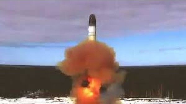 ರಷ್ಯಾದಿಂದ ಸರ್ಮತ್ ಖಂಡಾಂತರ ಕ್ಷಿಪಣಿ ಯಶಸ್ವಿ ಪರೀಕ್ಷೆ; ವಿರೋಧಿಗಳಿಗೆ ಪುಟಿನ್ ಎಚ್ಚರಿಕೆ