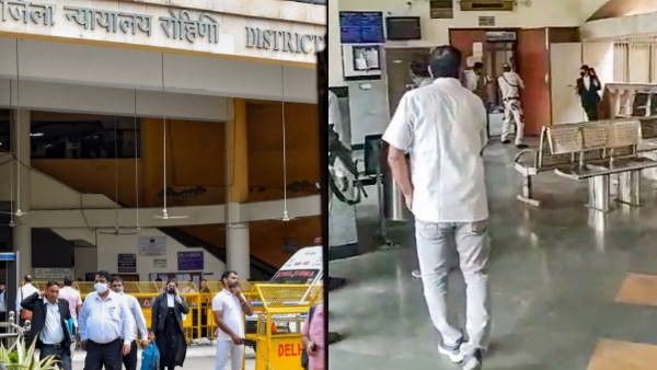 ದೆಹಲಿಯ ರೋಹಿಣಿ ನ್ಯಾಯಾಲಯದ ಹೊರಗೆ ಮತ್ತೆ ಗುಂಡಿನ ದಾಳಿ: ಇಬ್ಬರಿಗೆ ಗಾಯ