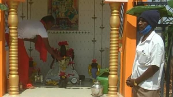 ಸಾಮರಸ್ಯಕ್ಕೊಂದು ಅರ್ಥ: ಚಾಮರಾಜನಗರದಲ್ಲಿ ಮುಸ್ಲಿಂ ವ್ಯಕ್ತಿಯಿಂದ ಗಣೇಶ ದೇವಸ್ಥಾನ ನಿರ್ಮಾಣ