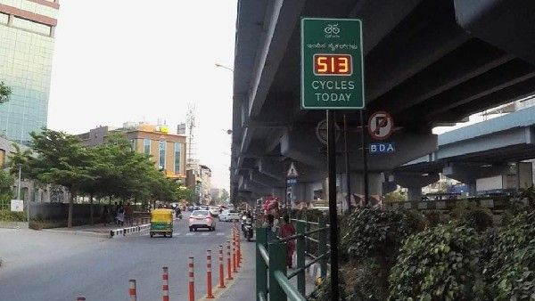 ಬೆಂಗಳೂರು: ಸೈಕ್ಲಿಂಗ್ ಉತ್ತೇಜಿಸಲು ಸೈಕಲ್ ಎಣಿಸುವ ಸಾಧನ ಅಳವಡಿಕೆ