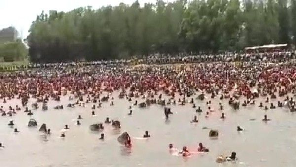 ಸಿದ್ದಾಪುರ: ಕೆರೆ ಬೇಟೆಗೆ ಬಂದು ಮೀನು ಸಿಗದಿದ್ದಕ್ಕೆ ಆಕ್ರೋಶ