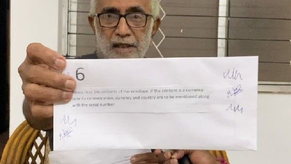 'ಸೀಲ್ ಮಾಡಿದ ಕವರ್‌ನಲ್ಲಿ ಏನಿದೆ ಹೇಳಿ'- ಜ್ಯೋತಿಷಿಗಳಿಗೆ ವಿಚಾರವಾದಿ ನರೇಂದ್ರ ನಾಯಕ್ ಸವಾಲು